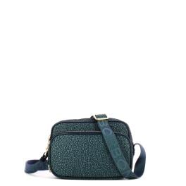 Borbonese Camera Bag Small Blu Lapis - 1