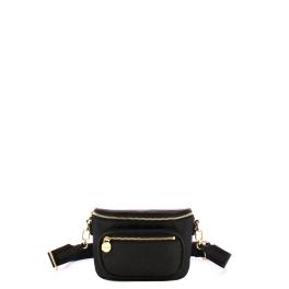 Borbonese Marsupio Mini Dark Black - 1