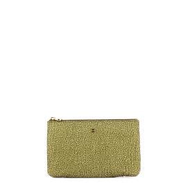 Borbonese Bustina Portadocumenti in Nylon Riciclato Olive - 1