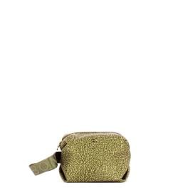 Borbonese Portacosmetici in Nylon Riciclato Olive - 1