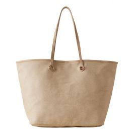 Borbonese Shopping Large Flight Sabbia - 1