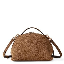 Borbonese Borsa a mano Sexy Bag Small in camoscio OP Naturale - 1