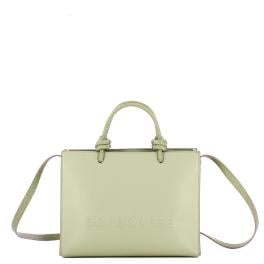 Borbonese Shopping Small Grigio Chiaro Salvia - 1