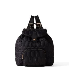 Borbonese Zaino Honey Medium Dark Black - 1
