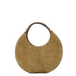Borbonese Hobo Bag Full Moon Medium OP Naturale - 1