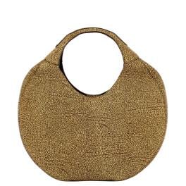 Borbonese Hobo Bag Full Moon Large OP Naturale - 1