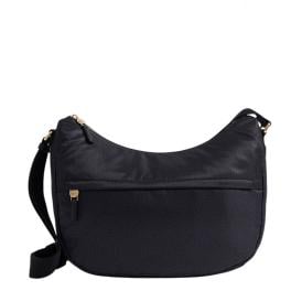 Borbonese Luna Medium Dark Black - 1
