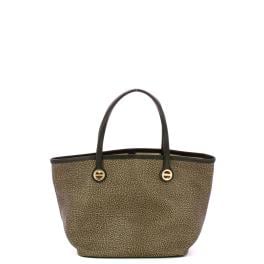 Borbonese Borsa a mano Flight S Carbone - 1