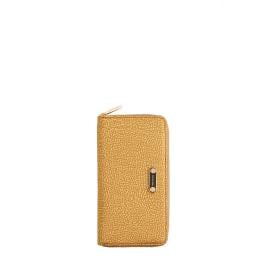 Borbonese Portafoglio Large Zip Around Curry - 1