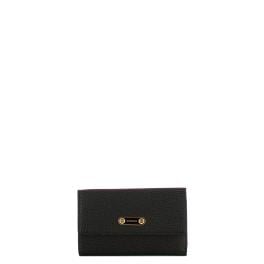 Borbonese Portafoglio Medium con patta Dark Black - 1