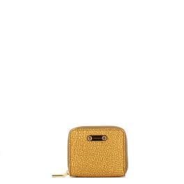 Borbonese Portafoglio Small Zip Around Curry - 1