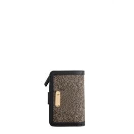 Borbonese Portafoglio Medium Carbone - 1