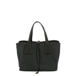 Borbonese Borsa a mano Vis a Vis Dark Black - 1