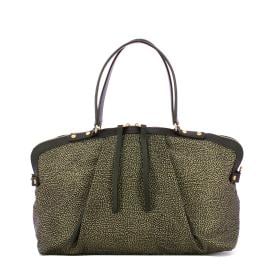 Borbonese Borsa a spalla Frame Medium Catrame - 1