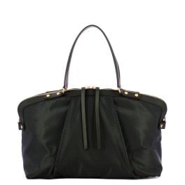 Borbonese Borsa a spalla Frame Medium Dark Black - 1