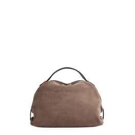 Borbonese Sexy Bag Small Cenere Ebano - 1
