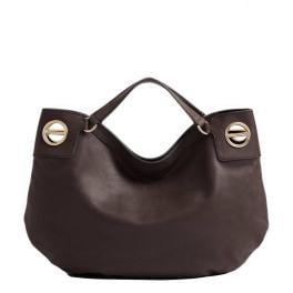 Borbonese London Hobo Medium Cacao - 1