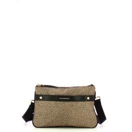 Borbonese Cross over small OP Naturale Nero - 91010403J47311 - 1