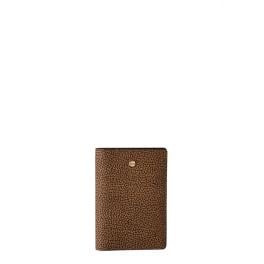 Borbonese Porta passaporto OP Naturale Nero - 900152AN0311 - 1