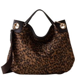 Borbonese Borsa a mano London Large Corteccia - 910102630325255 - 1