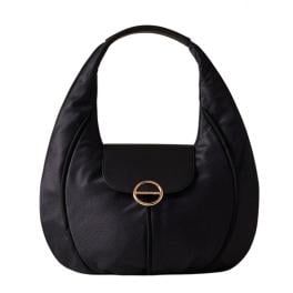 Borbonese Borsa Hobo Medium Dark Black - 91010120AJ0Y66 - 1