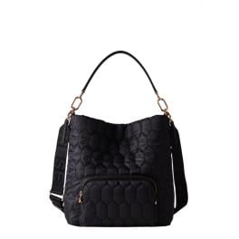 Borbonese Secchiello Honey Dark Black - 91010130AH1Y66 - 1