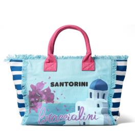 Braccialini Borsa a spalla Summer Santorini - 1