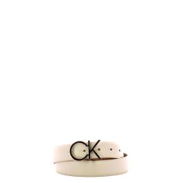 Calvin Klein Cintura CK Logo 30 mm Bright White - 1