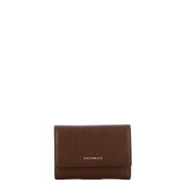 Coccinelle Portafoglio Medio Metallic Soft Brunette - 1
