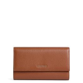 Coccinelle Portafoglio Metallic Soft Cognac - 1