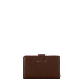 Coccinelle Portafoglio Medio Metallic Soft Brunette - 1