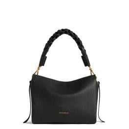 Coccinelle Borsa a mano Boheme Double Noir Cognac - 1