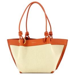 Coccinelle Shopper Finn canvas Natural Crab - 1