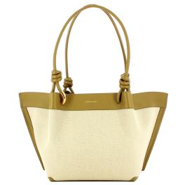 Coccinelle Shopper Finn canvas Natural Seagrass - 1