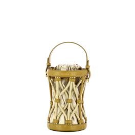 Coccinelle Koi Rope borsetta a mano Seagrass Natural - 1