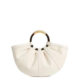Coccinelle Borsa a mano Shell Medium Pearl - 1