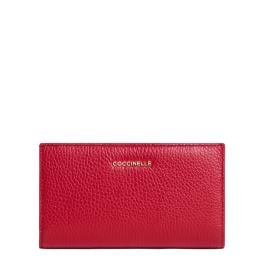 Coccinelle Portafoglio Metallic Soft Scarlet - 1