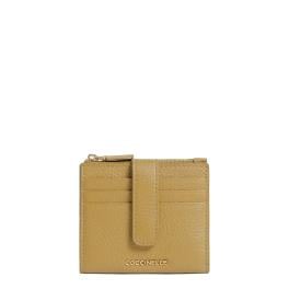Coccinelle Porta Tessere Metallic Soft Small Seagrass - 1