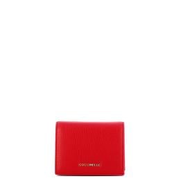 Coccinelle Portafoglio Piccolo Metallic Soft Scarlet - 1