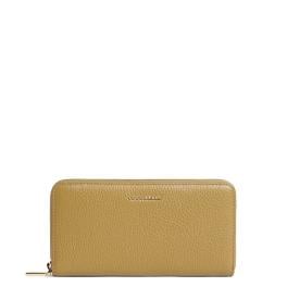 Coccinelle Portafoglio Metallic Soft Zip Around Seagrass - 1