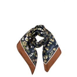 Coccinelle Foulard 90x90 Floral Tapestry Multi Midnight Blue - 1