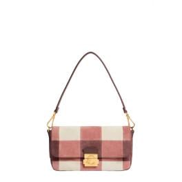 Coccinelle C-Me Lock suede Medium Multi Winter Rose Berry - 1