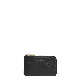 Coccinelle Porta carte Metallic soft Noir - 1