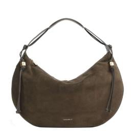 Coccinelle Hobo Thess suede Large Fango - 1