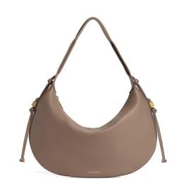 Coccinelle Hobo Bag Thess Medium Warm Taupe - 1