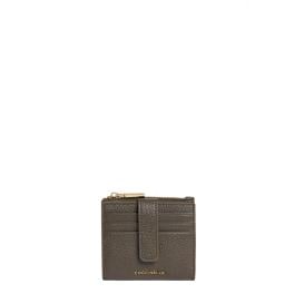 Coccinelle Porta Tessere Metallic Soft Small Fango - 1