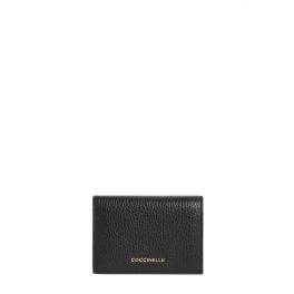 Coccinelle Portafoglio Metallic Soft Small Noir - 1