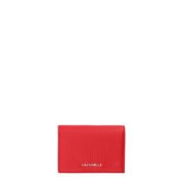 Coccinelle Portafoglio Metallic Soft Small Scarlet - 1