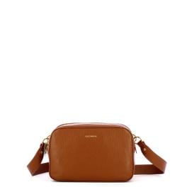 Coccinelle Alpha tracollina doppia zip Cognac - E1GTP150285 W11 - 1