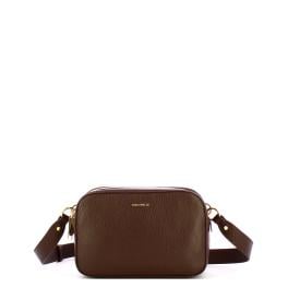 Coccinelle Alpha tracollina doppia zip Brunette - E1GTP150285 W20 - 1